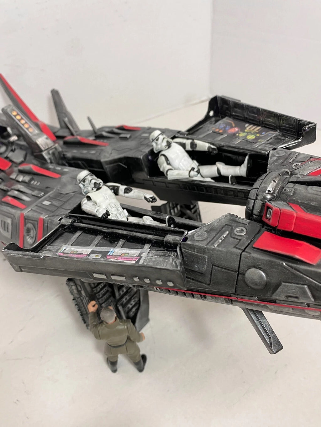 Star Wars Andor Assault Ship Starfighter Empire Vintage Kenner Collectible - view 21