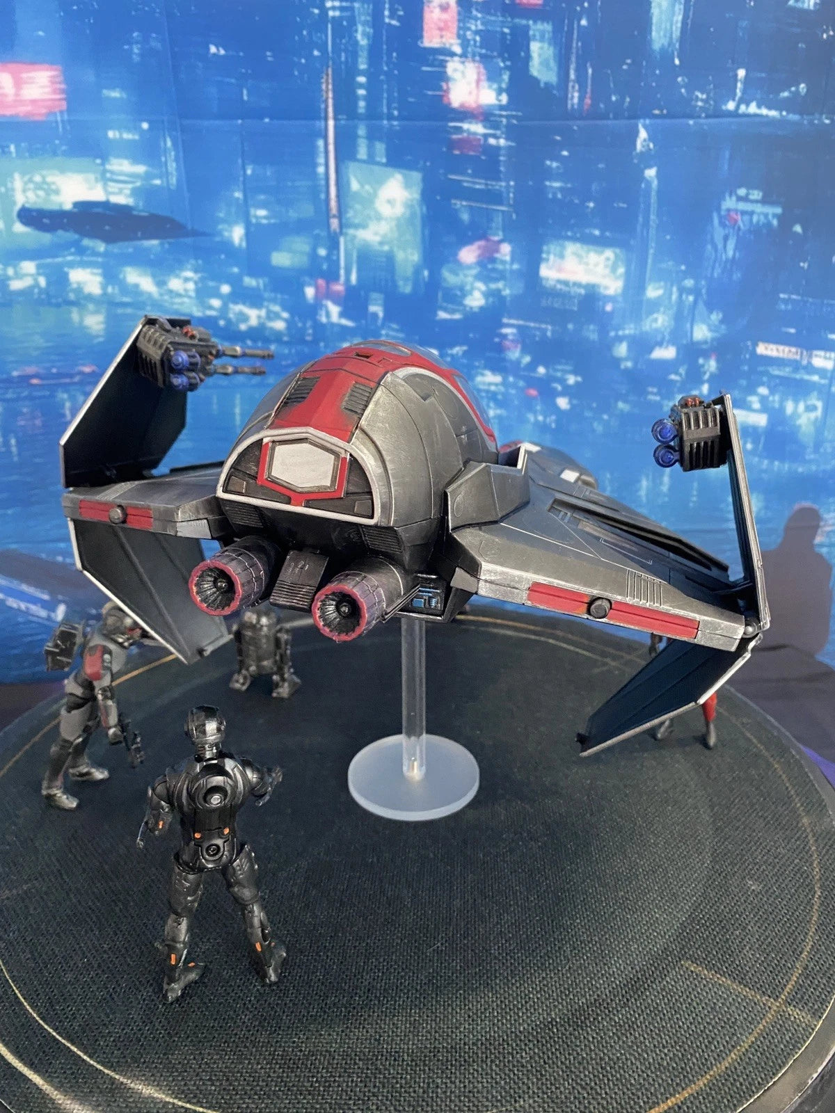Star Wars Imperial Starfighter Andor Mandalorian Sith Empire Custom collectible