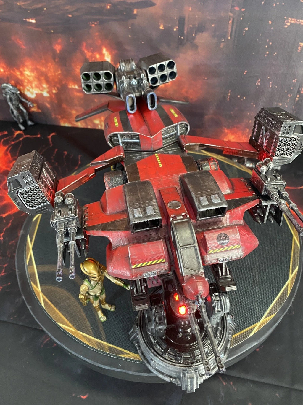 Mars Quarantine Interceptor Commission | Total Recall Custom Vehicle / Diorama
