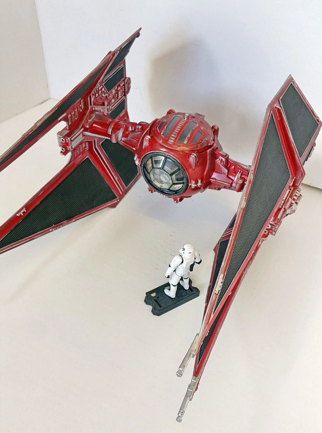 Star Wars TIE Interceptor Imperial Fighter Vintage Collection TVC Kenner Custom