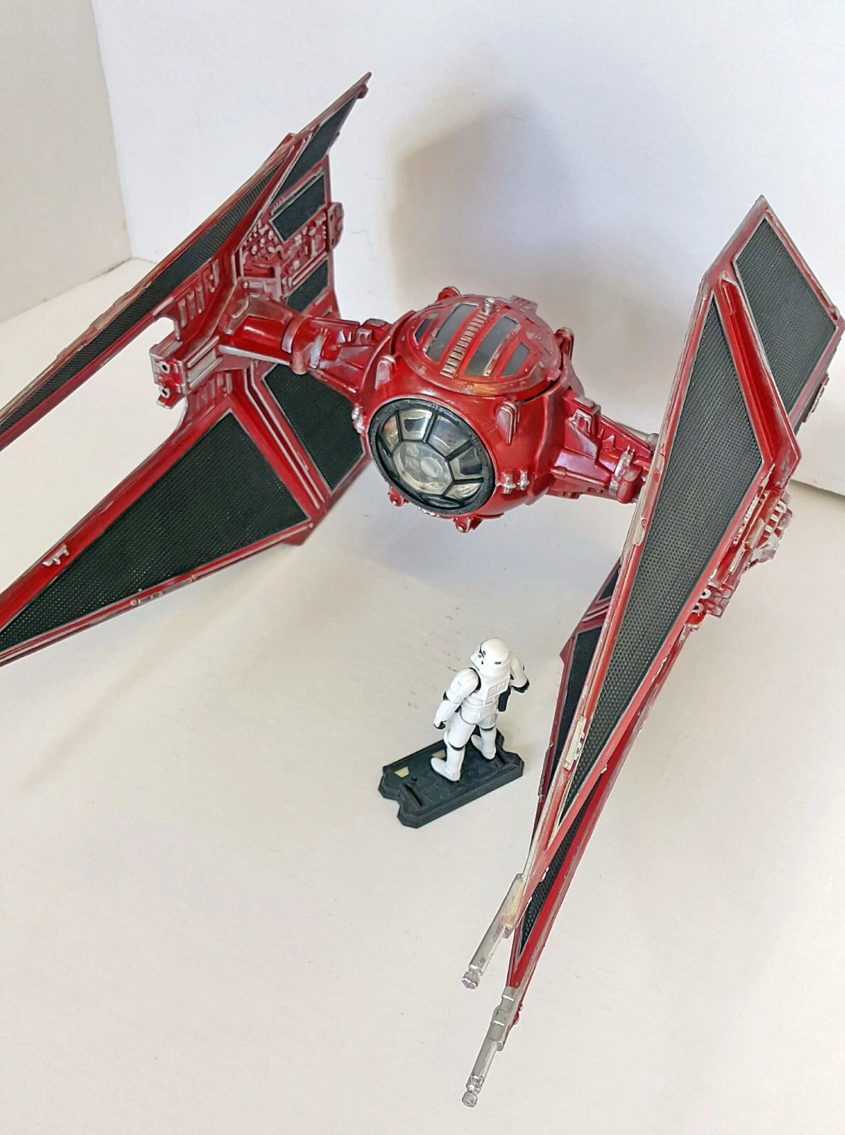 Star Wars TIE Interceptor Imperial Fighter Vintage Collection TVC Kenner Custom