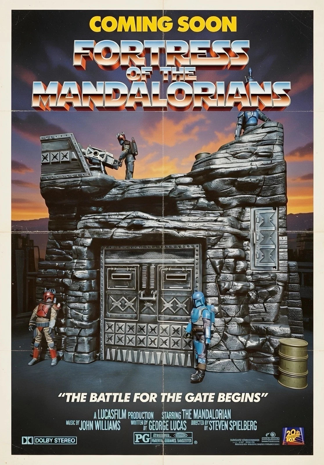 Star Wars Andor Kraytfall Vault Door Bastion | Mandalorian Siege Holdout Diorama