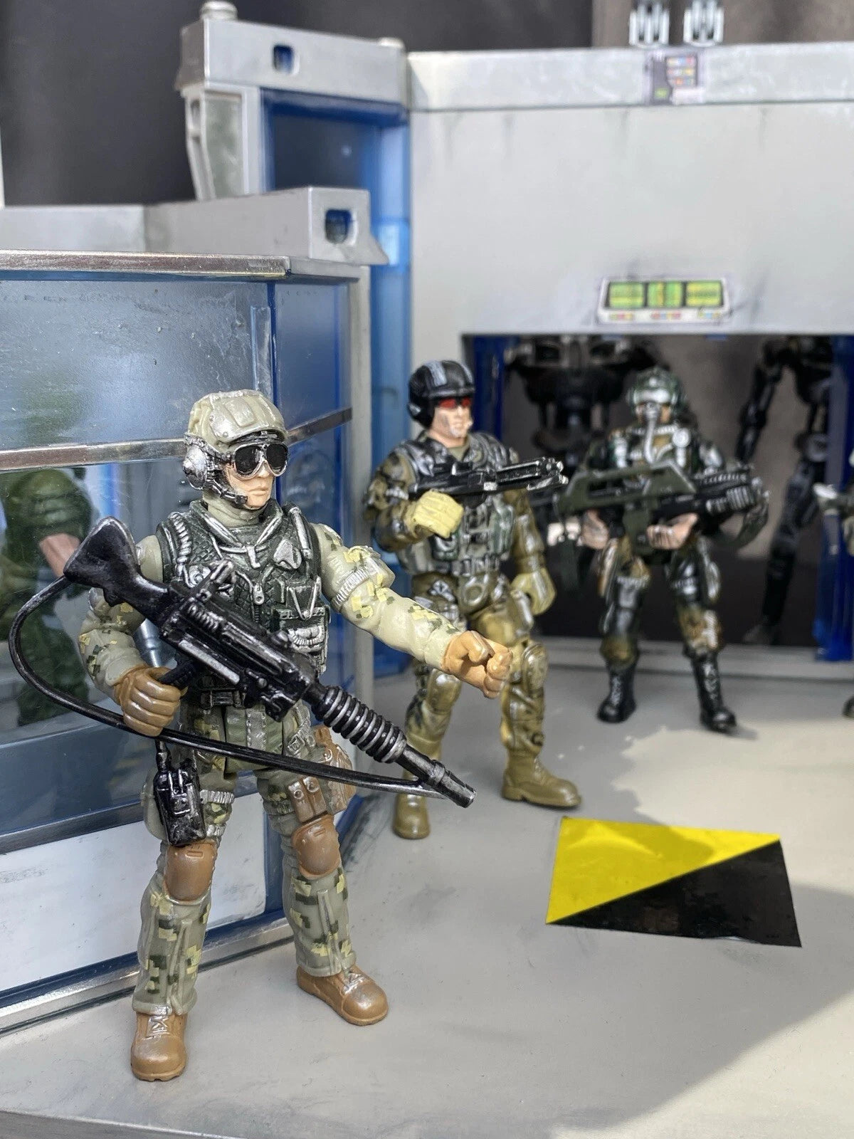GI JOE COBRA Medical Lab Diorama 1:18 3.75 Collectible series Vintage Custom