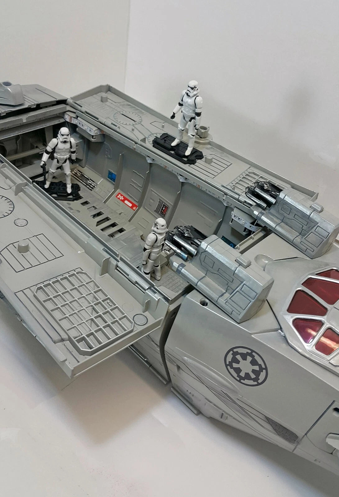Imperial Recon Shuttle Ghostclaw Custom Andor Transport vintage Kenner Star Wars - view 17