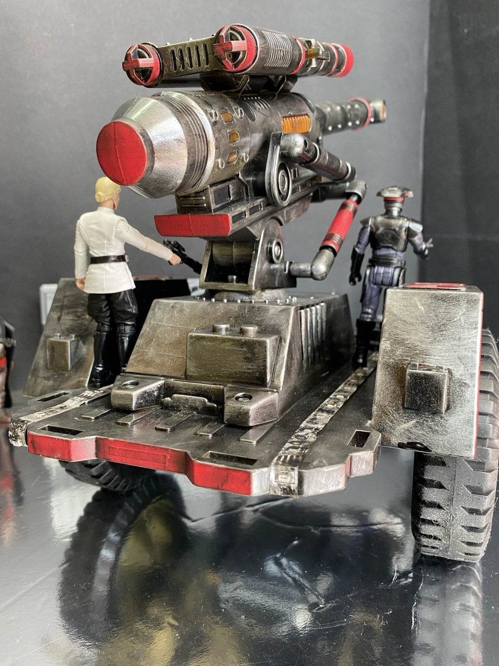First Order Turbolaser Star Wars Heavy Artillery AV7 Andor Vintage Black Series