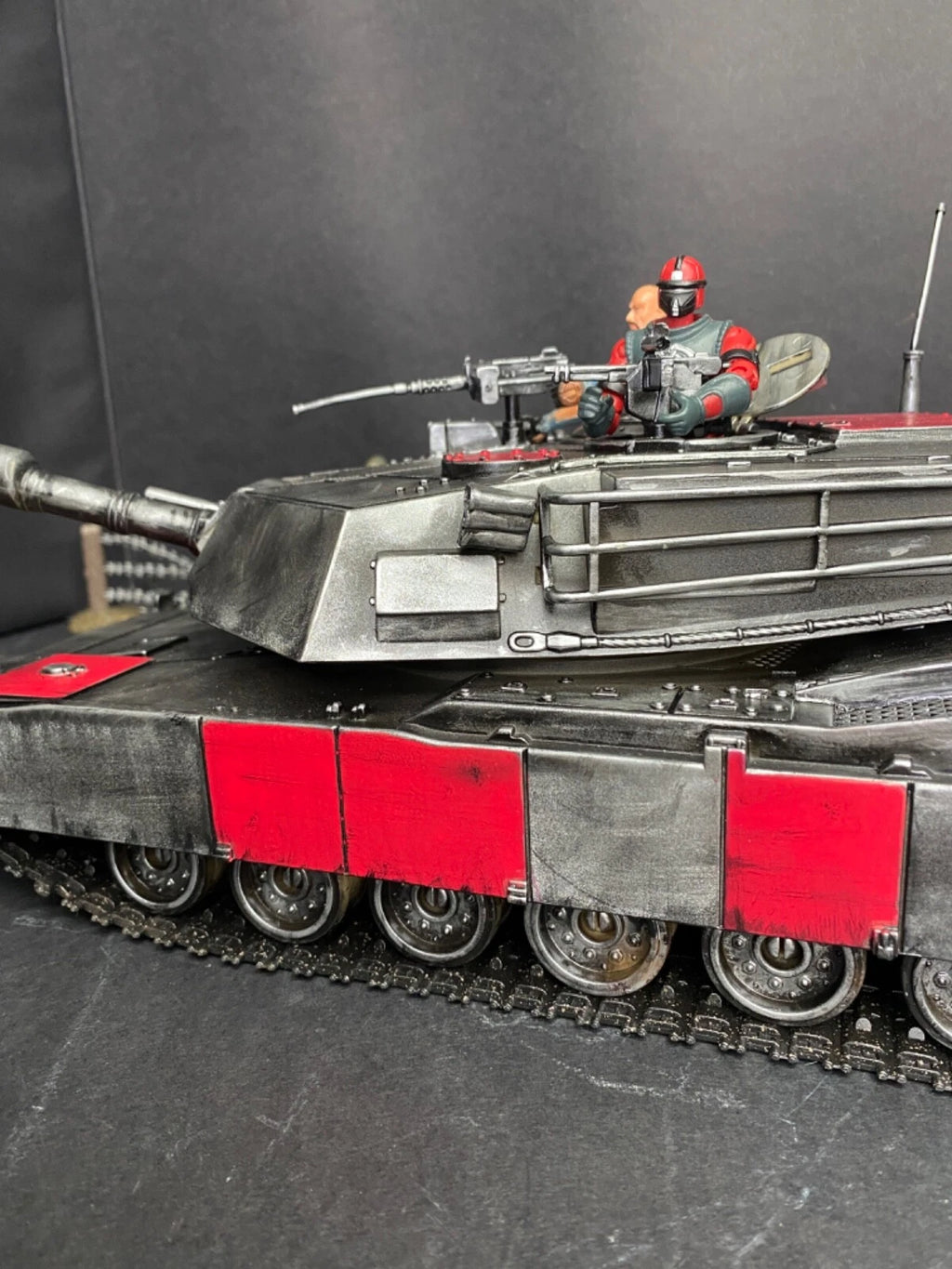 GI JOE COBRA DEVELOPMENTAL TERROR TANK 1:18 Collectible Vintage Custom