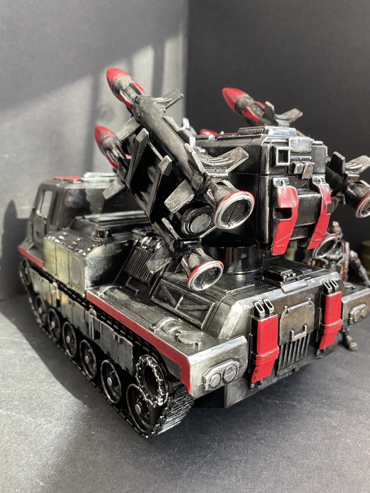 COBRA “RATTLETRACK” MISSILE CRAWLER | GI JOE Heavy Strike Launcher collectible