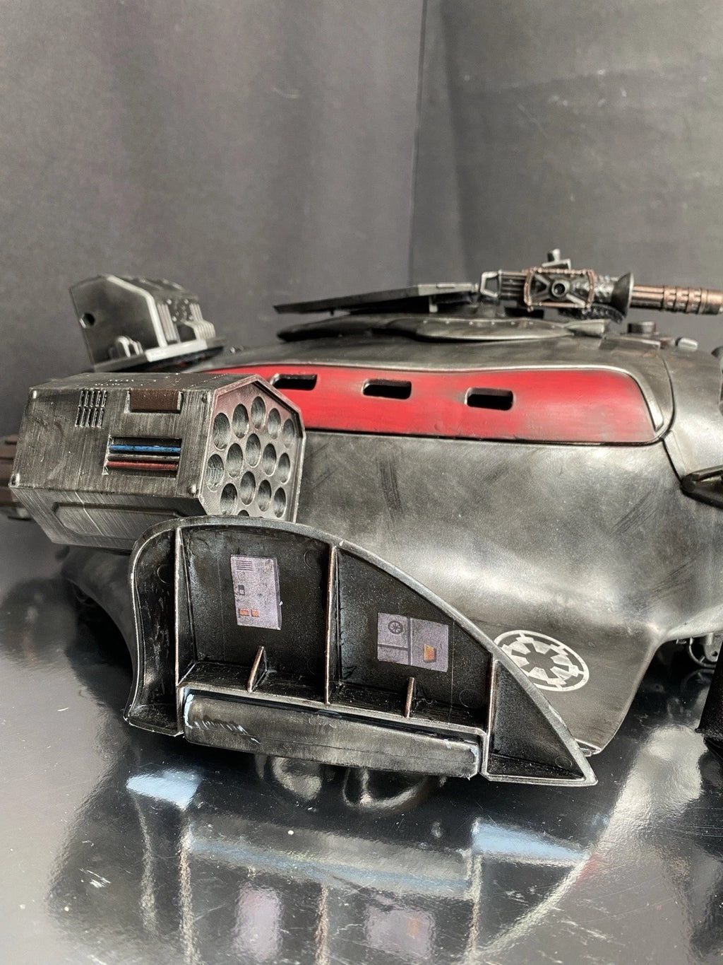 Sith Prototype Shuttle “Red Vortex” Custom Andor-Era Imperial Gunship Star Wars