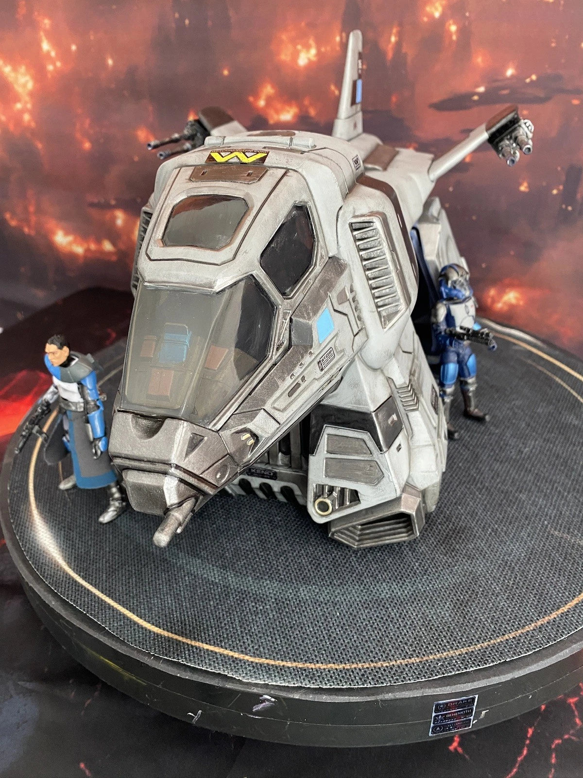 RoboCop OCP Custom Gunship Detroit Police Transport Urban Assault Battle Damaged