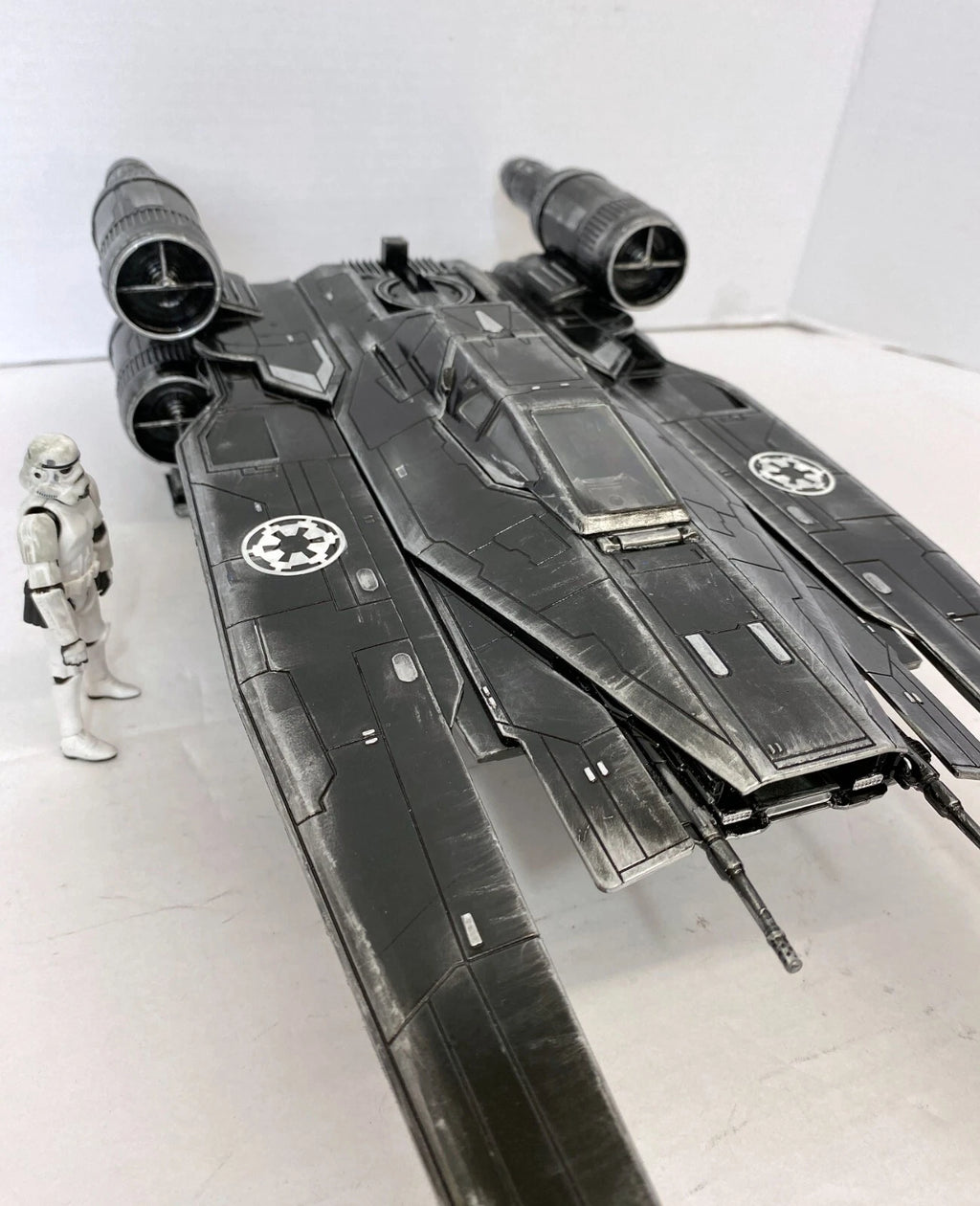 Star Wars Andor U Wing Imperial Sith Vintage Kenner Custom Empire Collectible - view 8