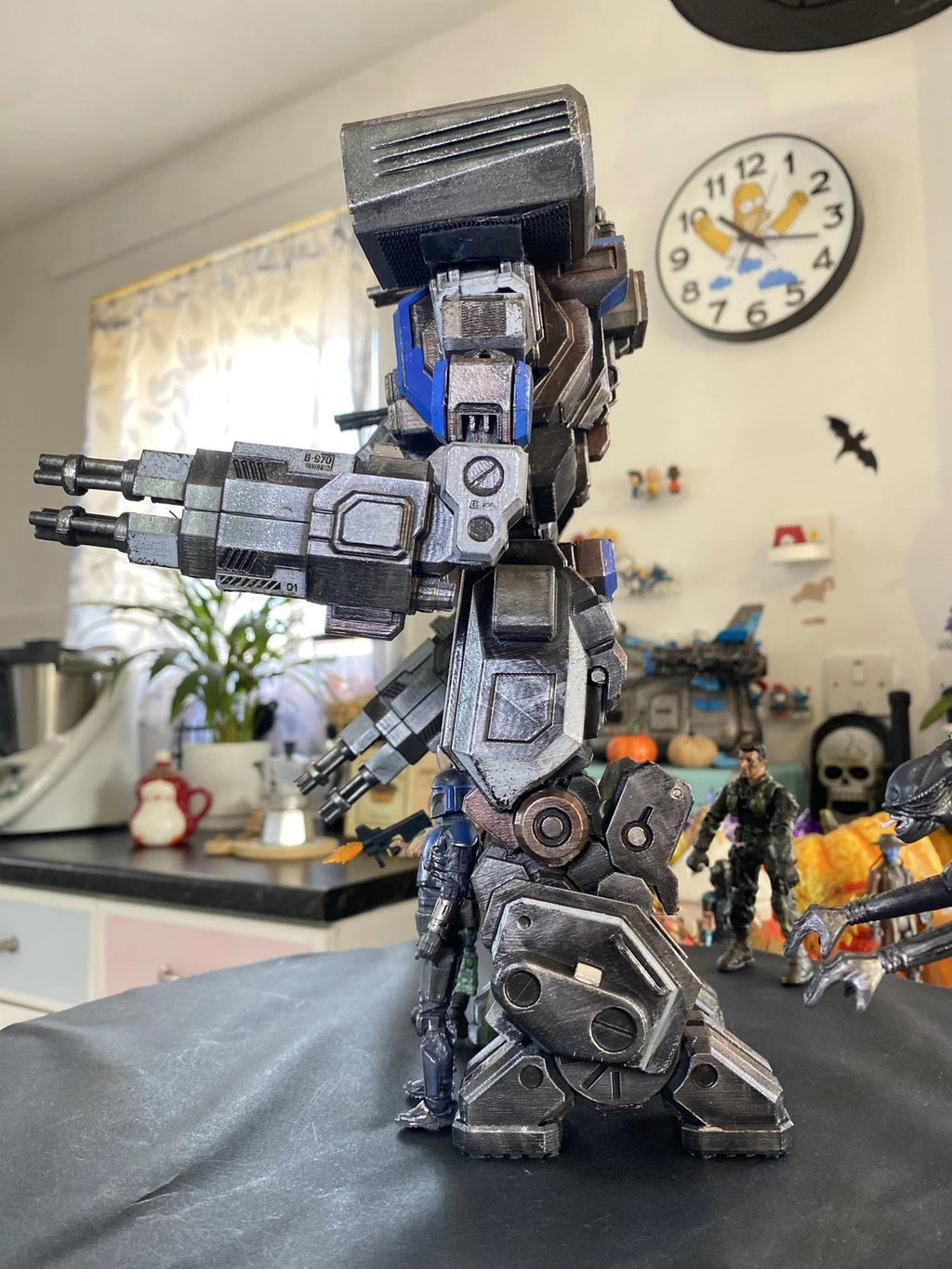 Cobra AttackMech OS-221 Urban Exo Custom Heavy Walker GI Joe vintage collectible