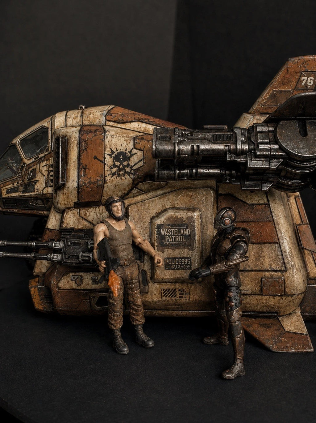 MAD MAX CUSTOM VEHICLE COMMISSION WAR RIG FURY ROAD FURIOSA ROAD WARRIOR DIORAMA - view 11
