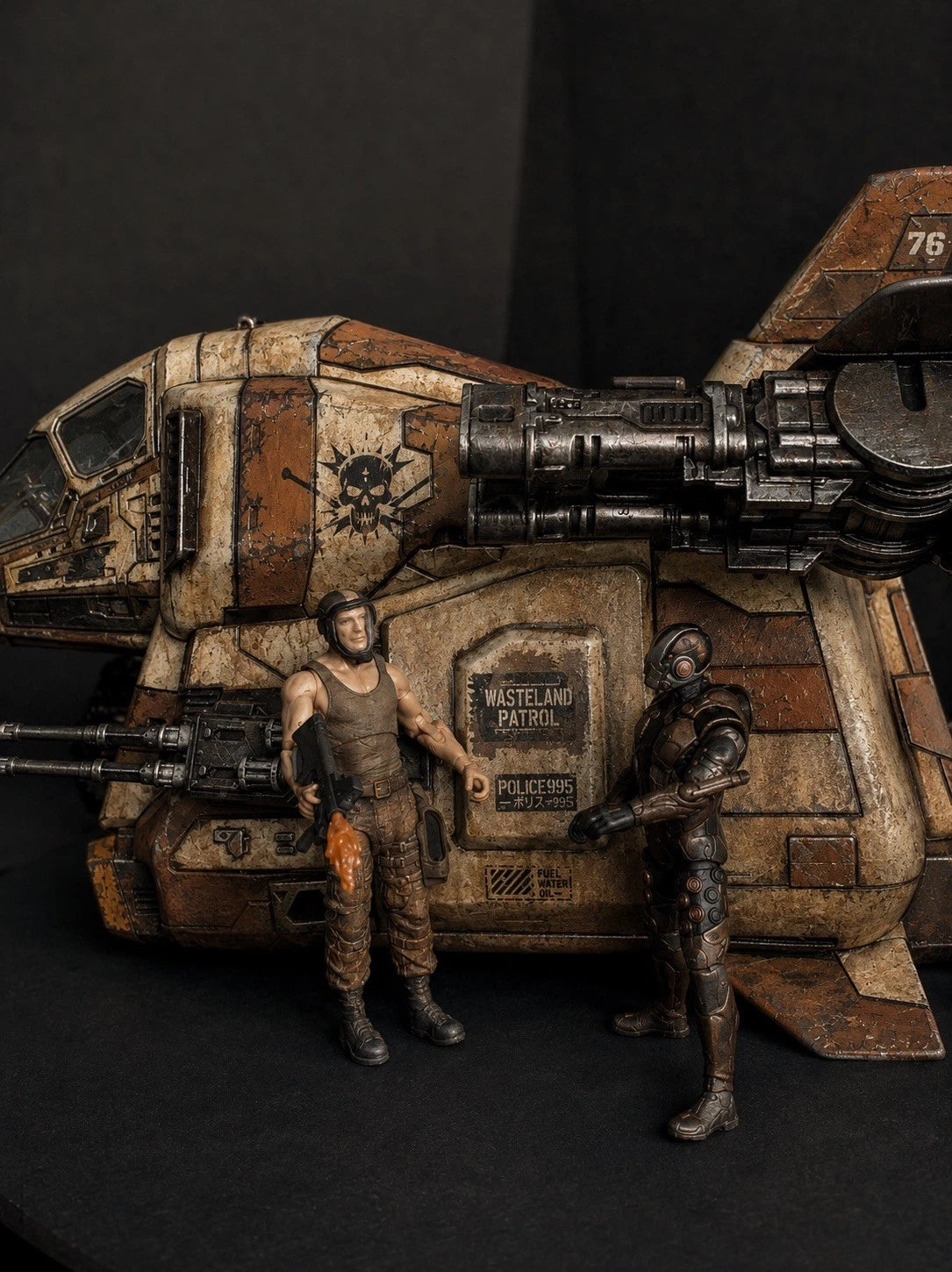 MAD MAX CUSTOM VEHICLE COMMISSION WAR RIG FURY ROAD FURIOSA ROAD WARRIOR DIORAMA - view 11