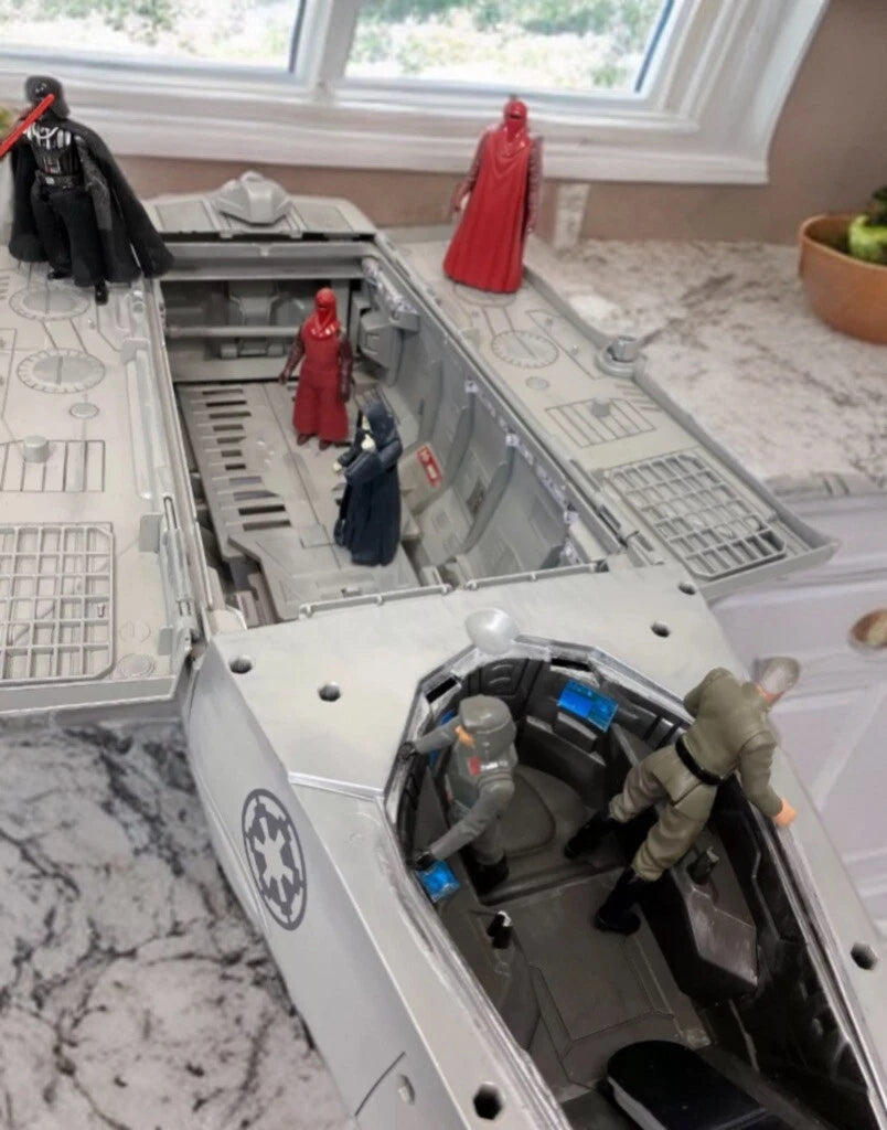 Star Wars Imperial Shuttle Andor Rogue One Palpatine Vader Kenner Vintage Custom - view 9