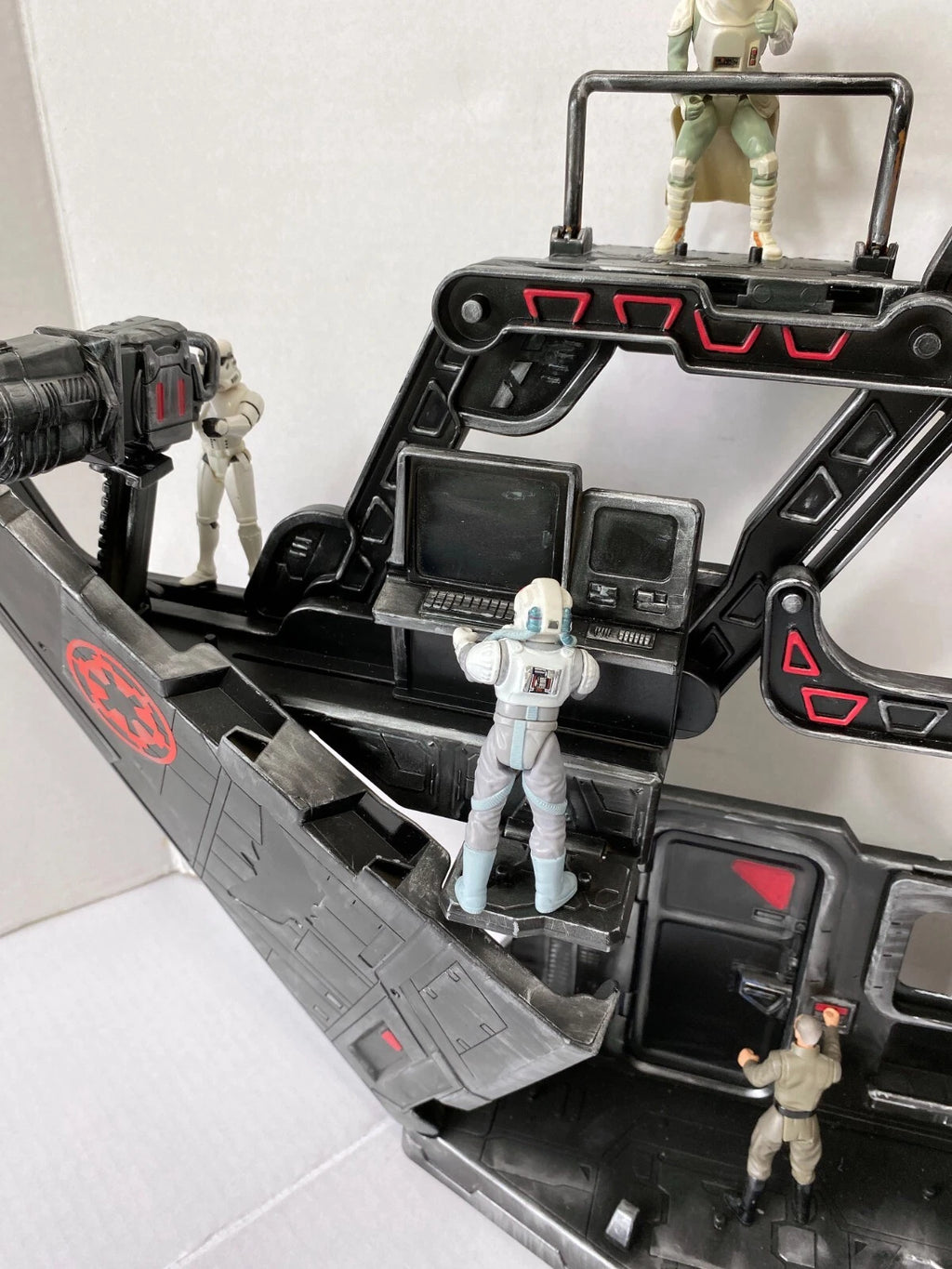 Star Wars Imperial Outpost 3.75 1:18 Playset Diorama Sith Vintage Kenner Custom - view 10