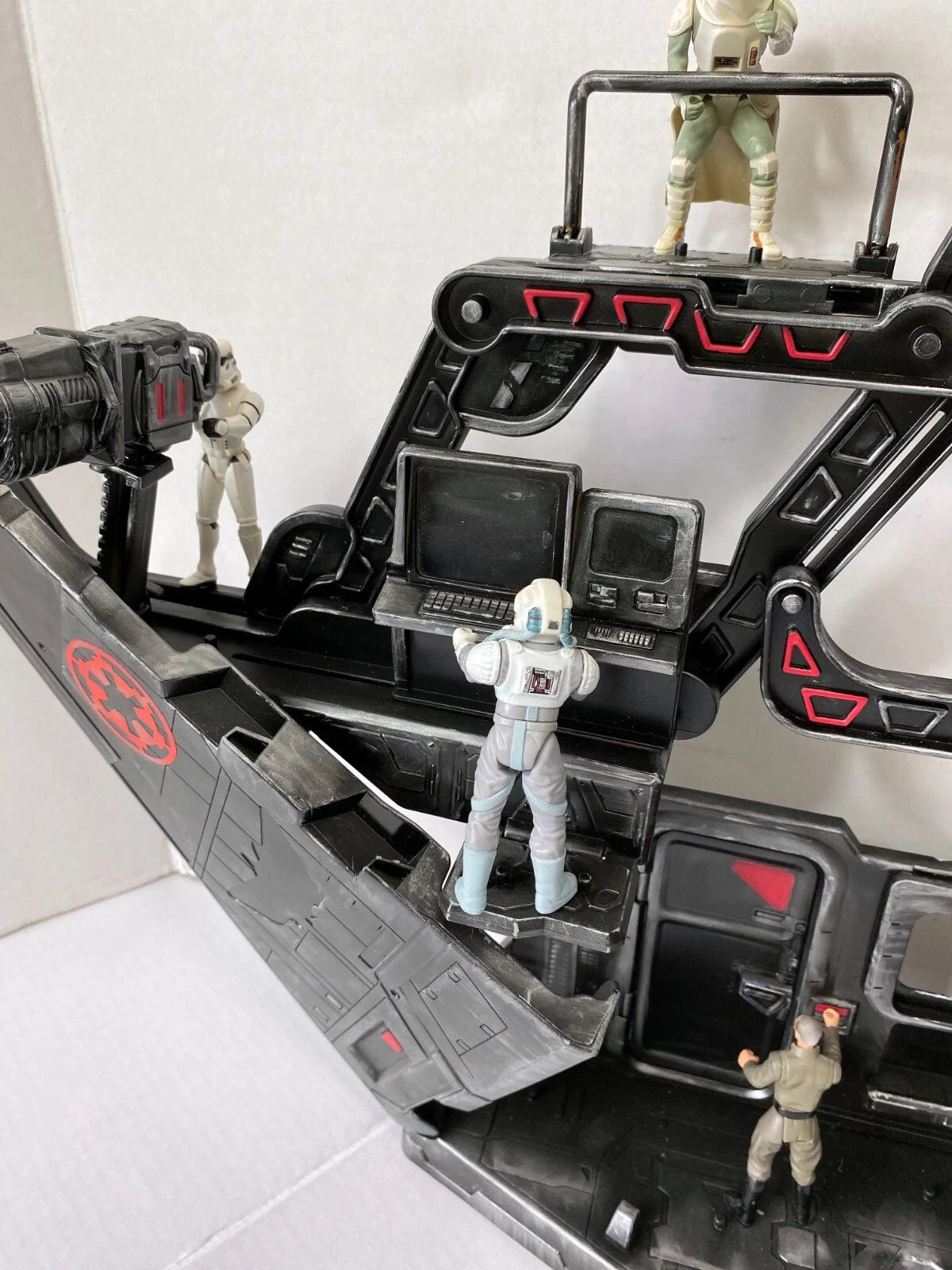 Star Wars Imperial Outpost 3.75 1:18 Playset Diorama Sith Vintage Kenner Custom - view 10