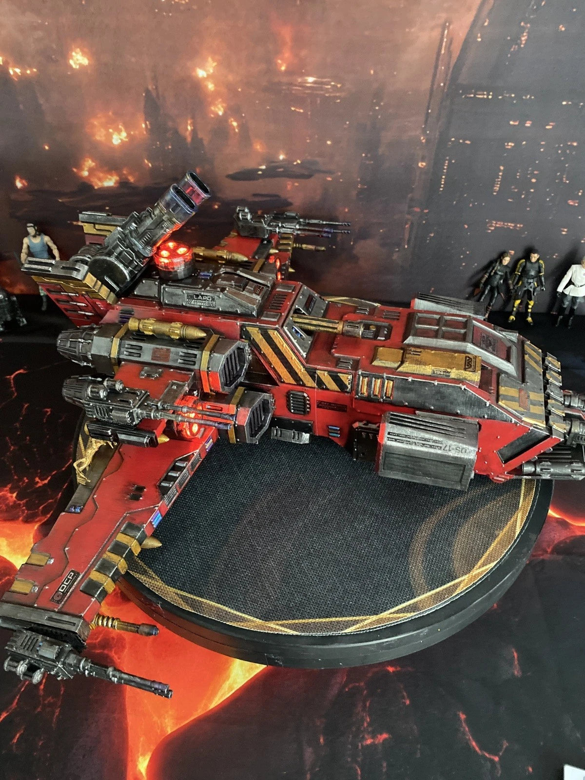 Aliens Predator WEYLAND-YUTANI “OBSIDIAN CLAUSE” GUNSHIP |  Romulus Earth Custom