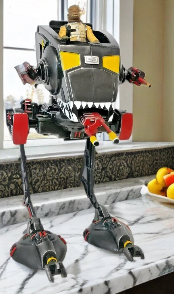 Star Wars Sharkbite Walker Bespoke AT-ST vintage Sith Kenner custom collectible