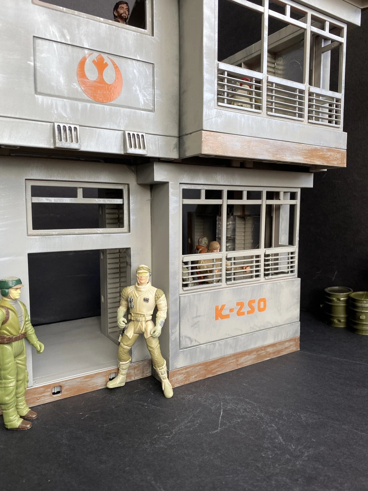 Yavin 4 Command Centre – Vintage Kenner Rebel Mandalorian Star Wars Diorama
