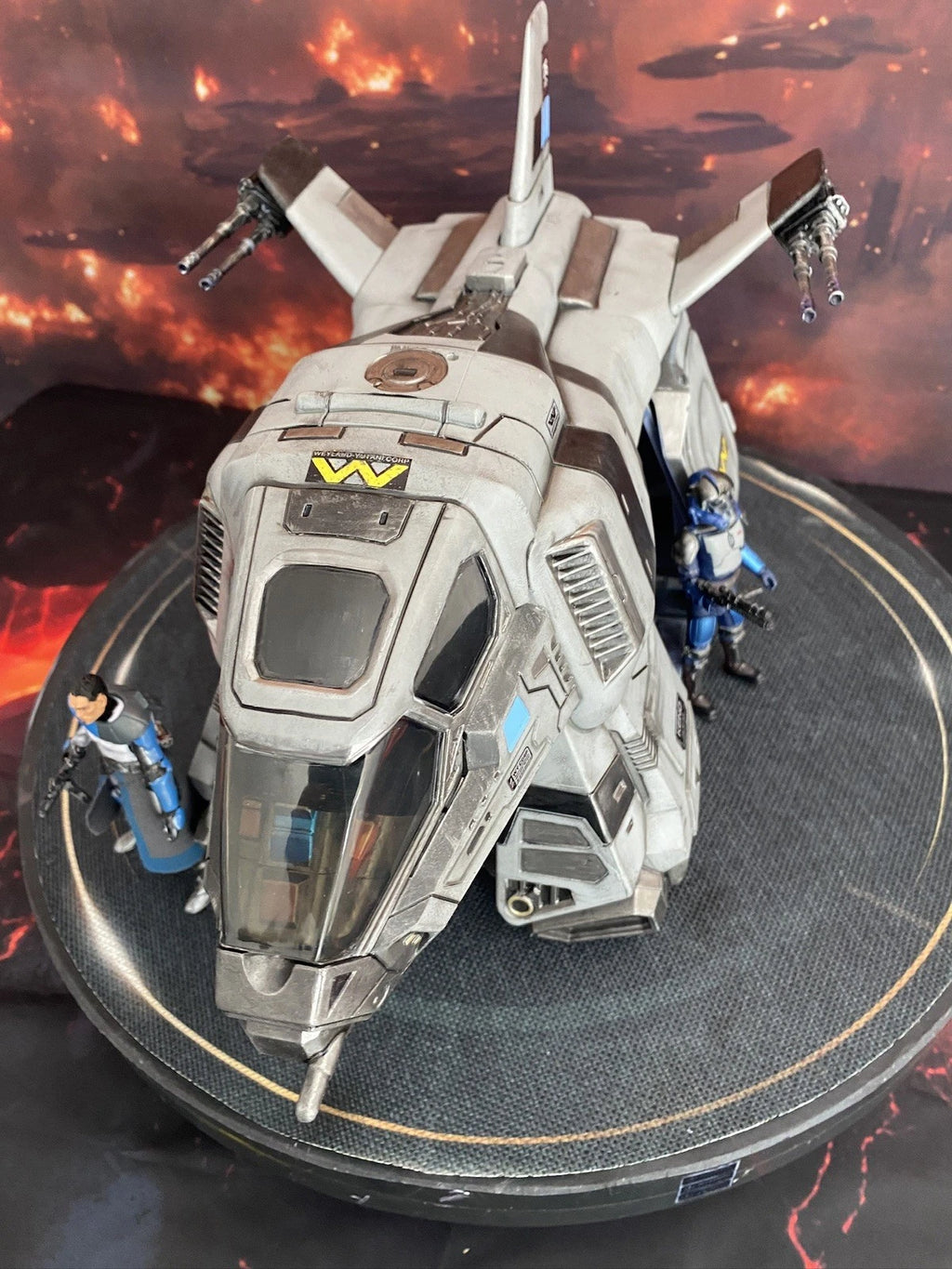 RoboCop OCP Custom Gunship Detroit Police Transport Urban Assault Battle Damaged