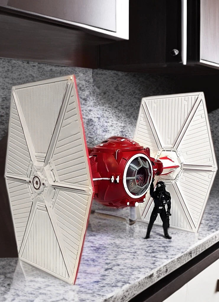 Star Wars Andor Sith Tie Fighter Interceptor Vintage Collectible Crimson Empire