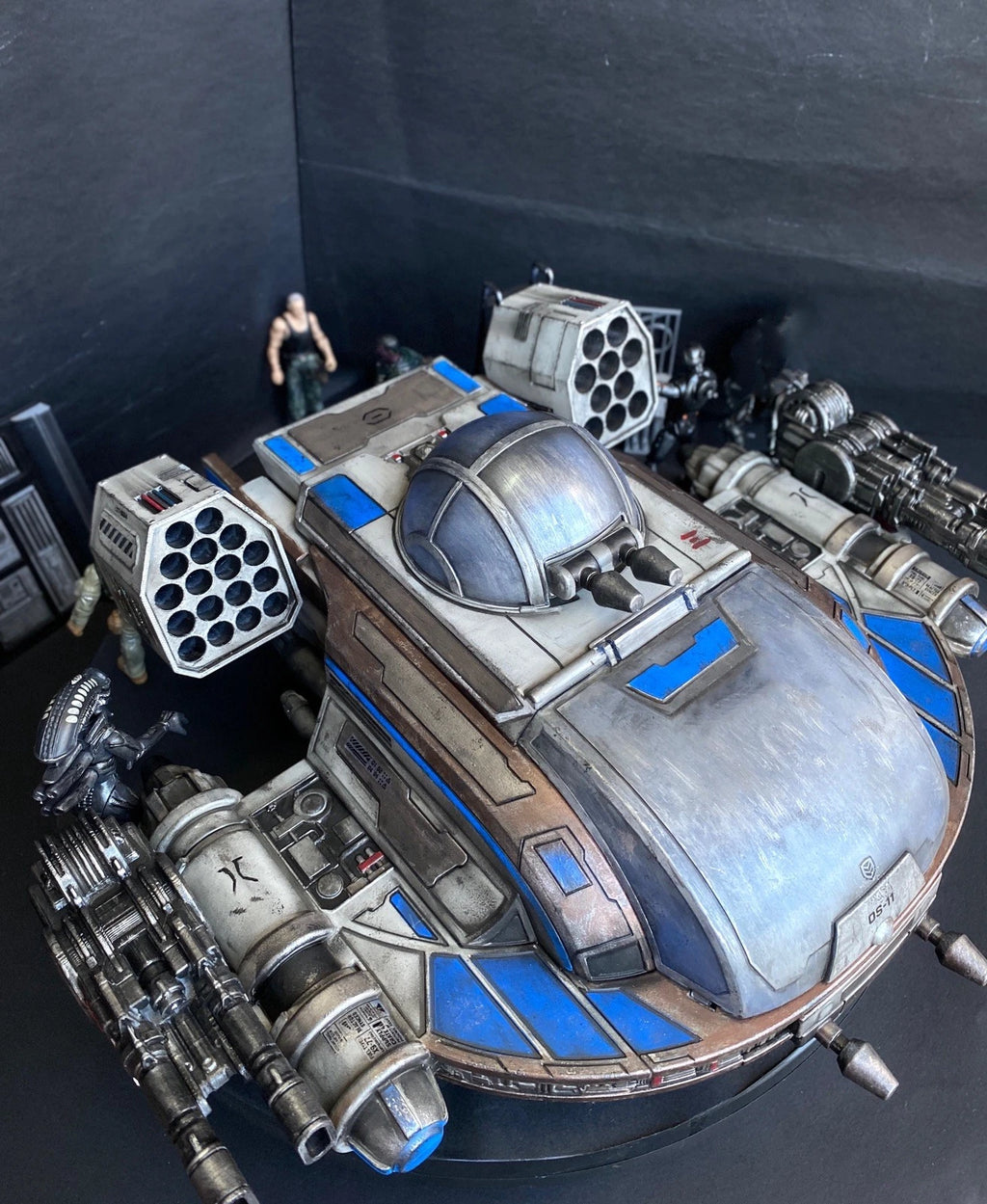 “SKYLOCK” Dropship Gun-Barge – Starship Troopers Mobile Infantry Assault Custom