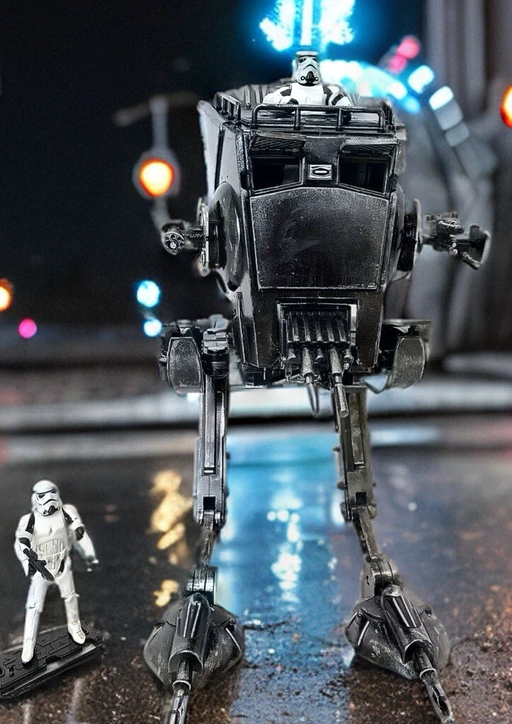 Star Wars kashyyyk trooper Ironstride AT ST Andor Empire Vintage Kenner Custom
