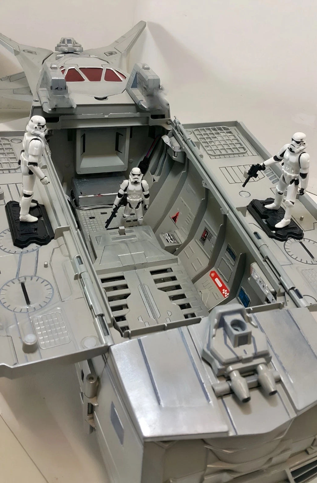Cold Ember Imperial Shuttle - Hand-Painted Star Wars Andor Sith Empire Vintage - view 23