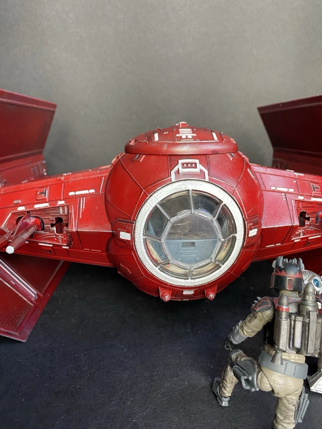 Star Wars TIE Fighter Custom Vintage Kenner Imperial Empire Sith ROTJ Collection