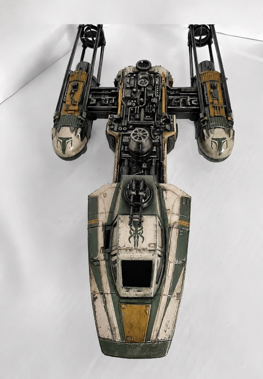 Mandalorian Y-Wing Commission Star Wars Andor Vintage Sith Kenner Custom