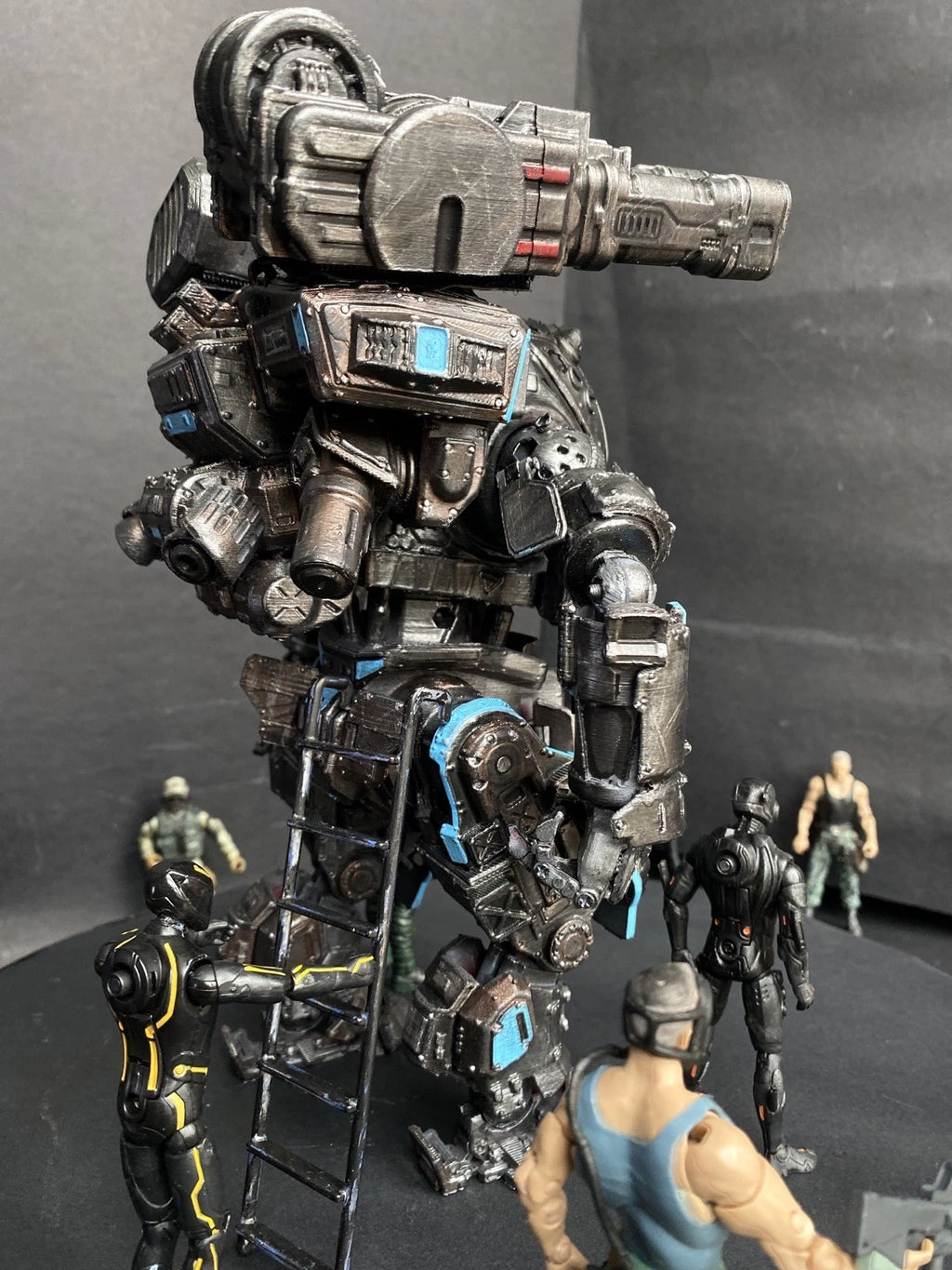 Cobra SIEGEFRAME OS-221 Urban Exo Custom Heavy Walker GI Joe vintage collectible