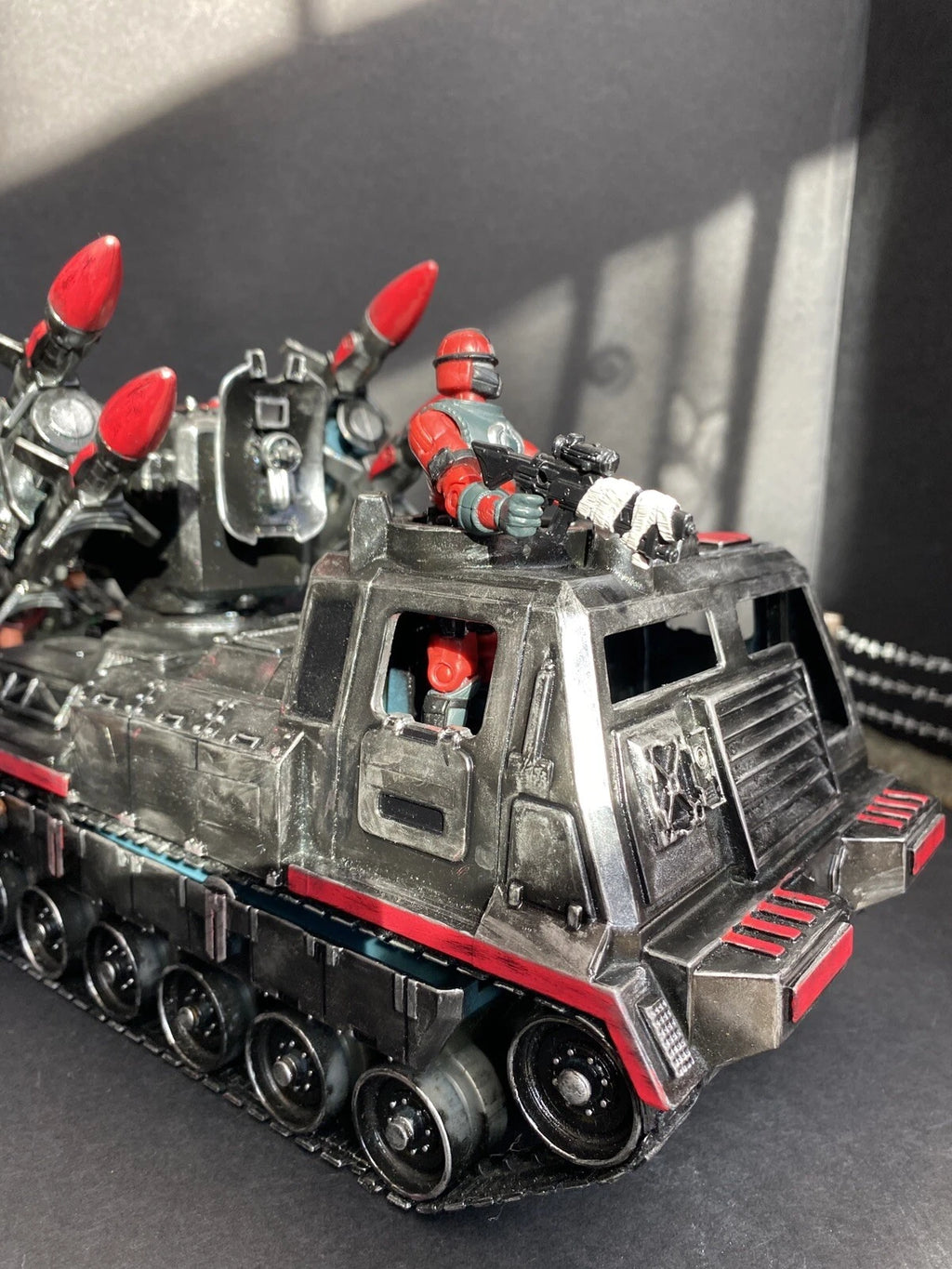 COBRA “RATTLETRACK” MISSILE CRAWLER | GI JOE Heavy Strike Launcher collectible