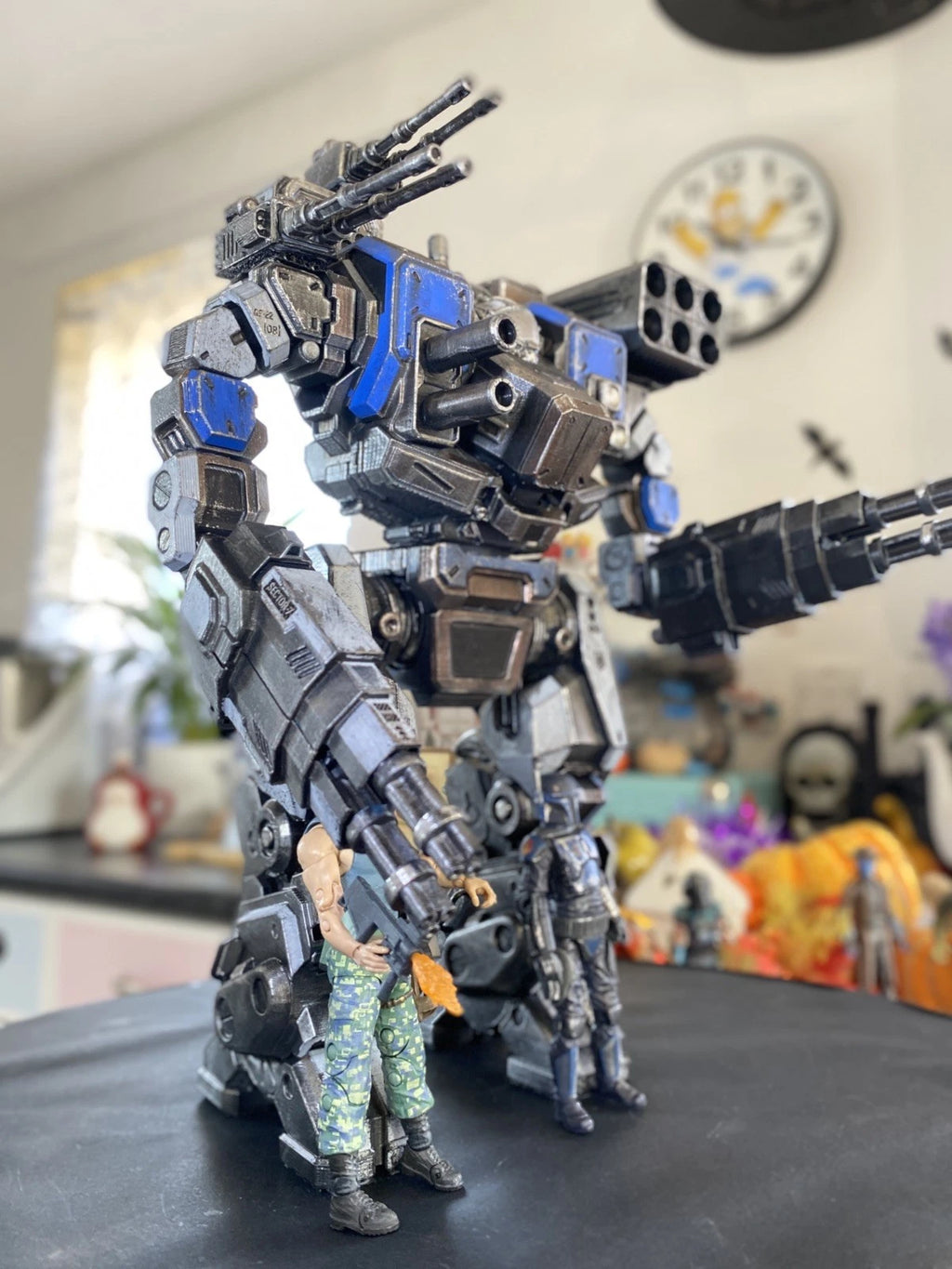 Cobra AttackMech OS-221 Urban Exo Custom Heavy Walker GI Joe vintage collectible