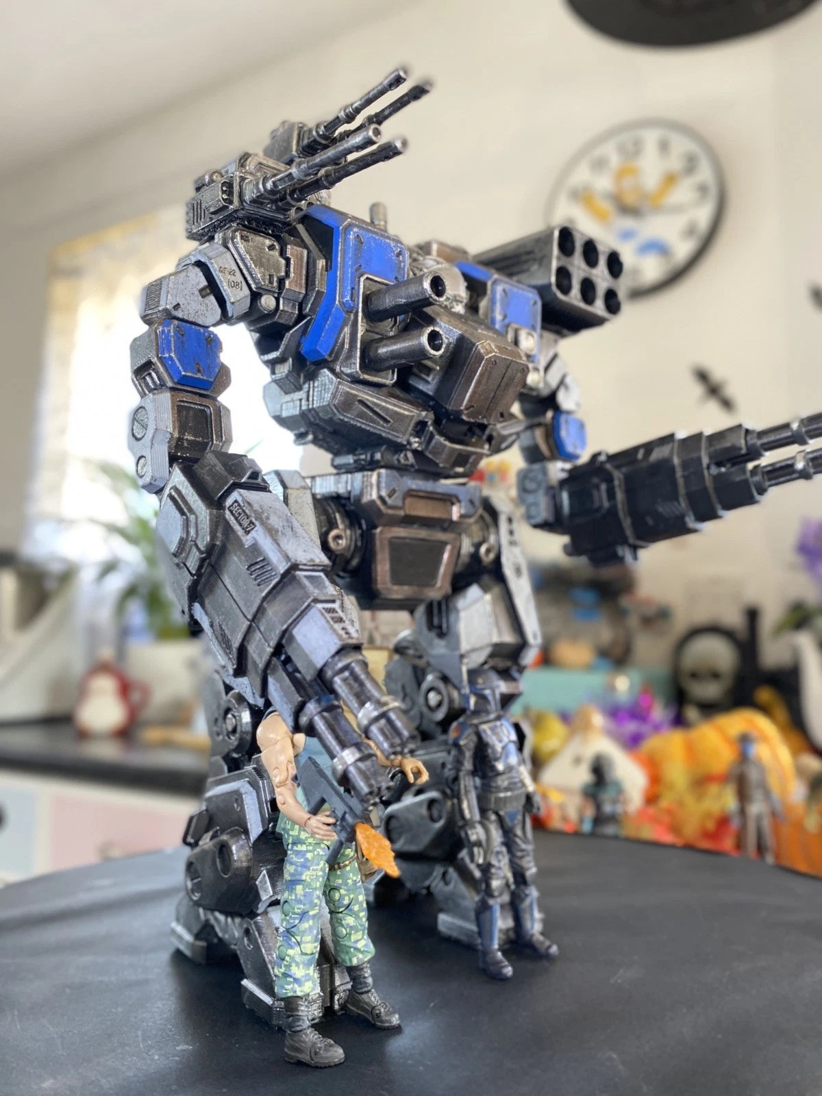 Cobra AttackMech OS-221 Urban Exo Custom Heavy Walker GI Joe vintage collectible