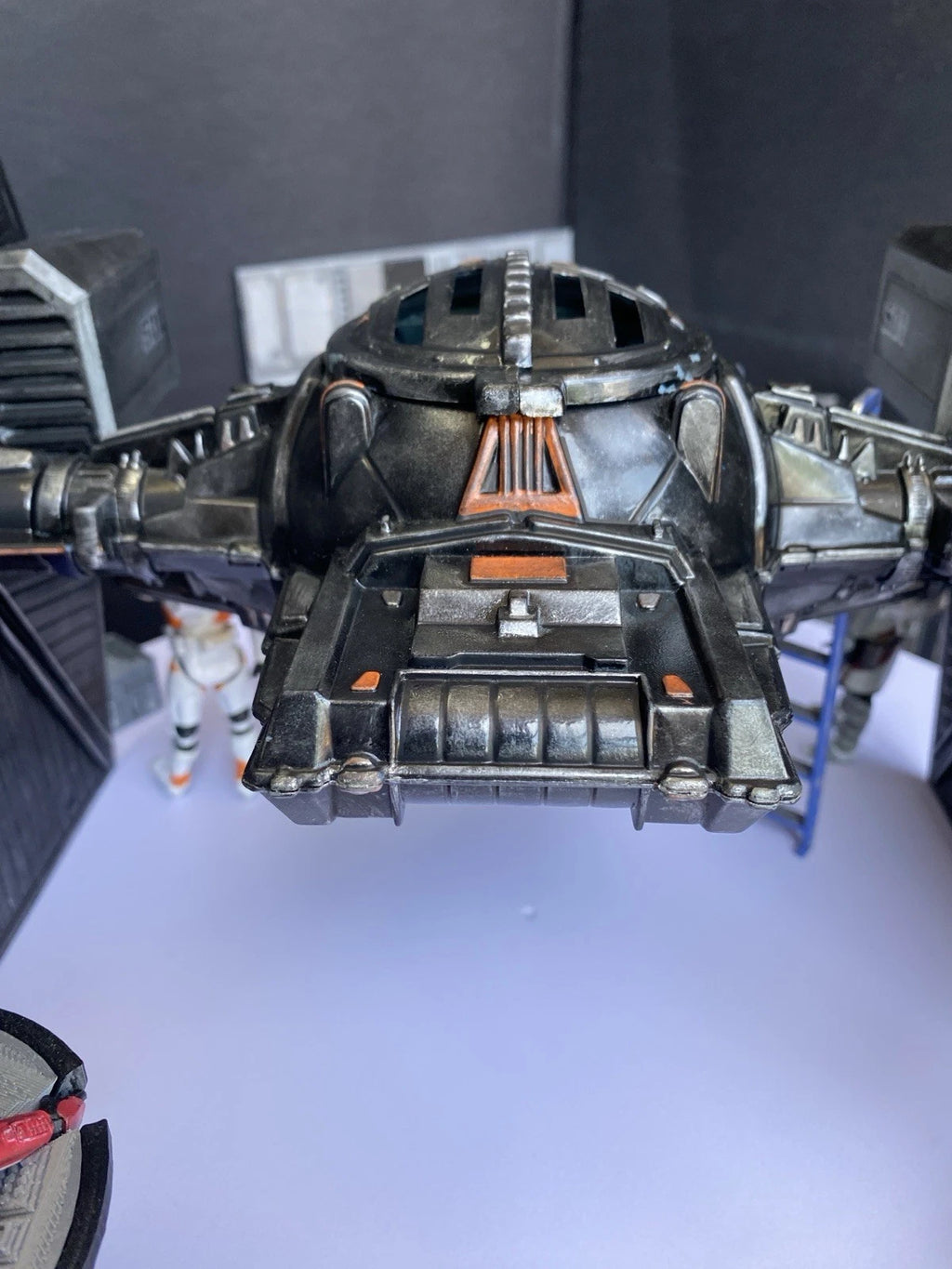 Star Wars TIE Fighter Custom Imperial Andor Rogue One Kenner Vintage Sith Empire