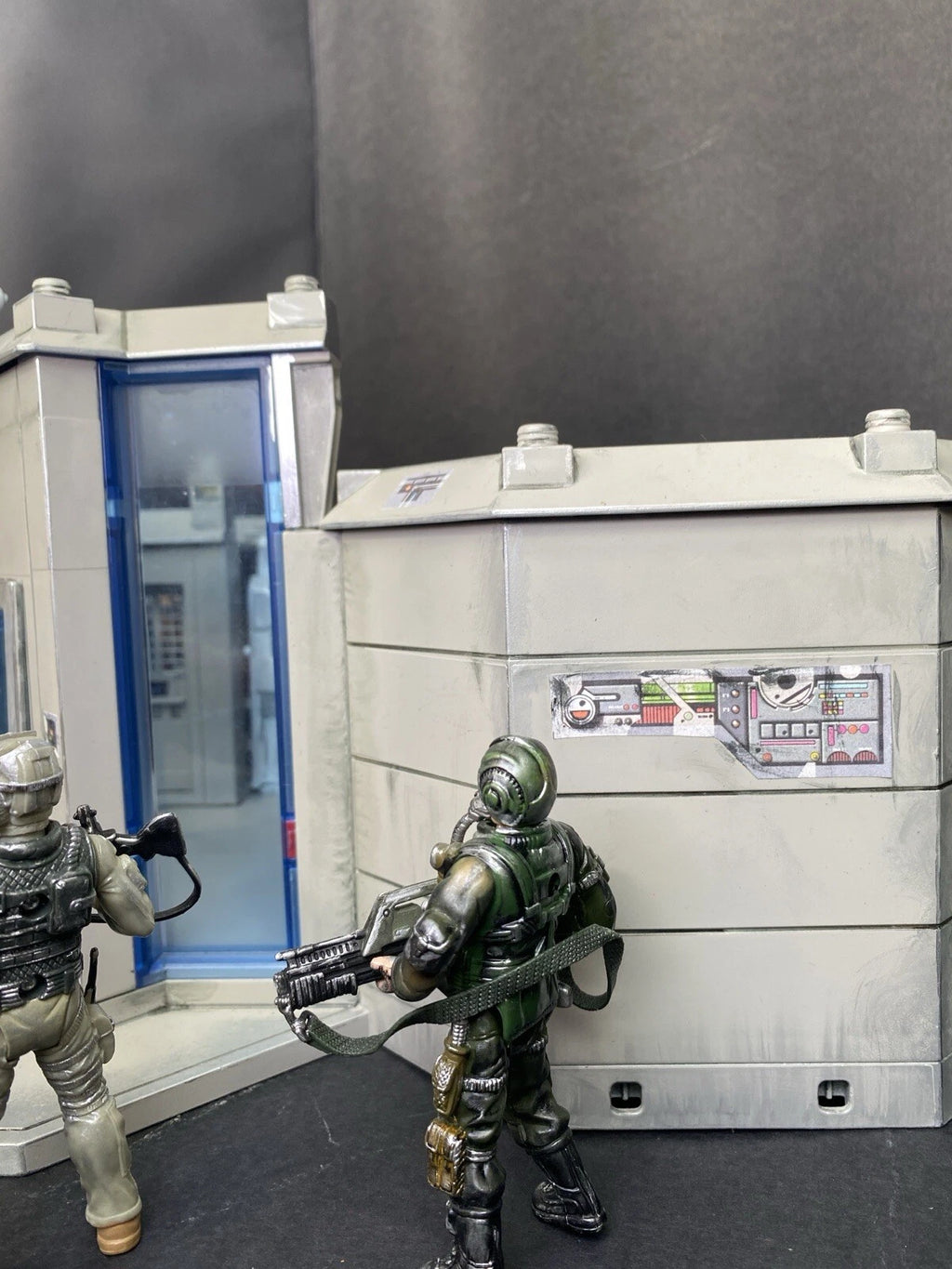 GI JOE COBRA Medical Lab Diorama 1:18 3.75 Collectible series Vintage Custom