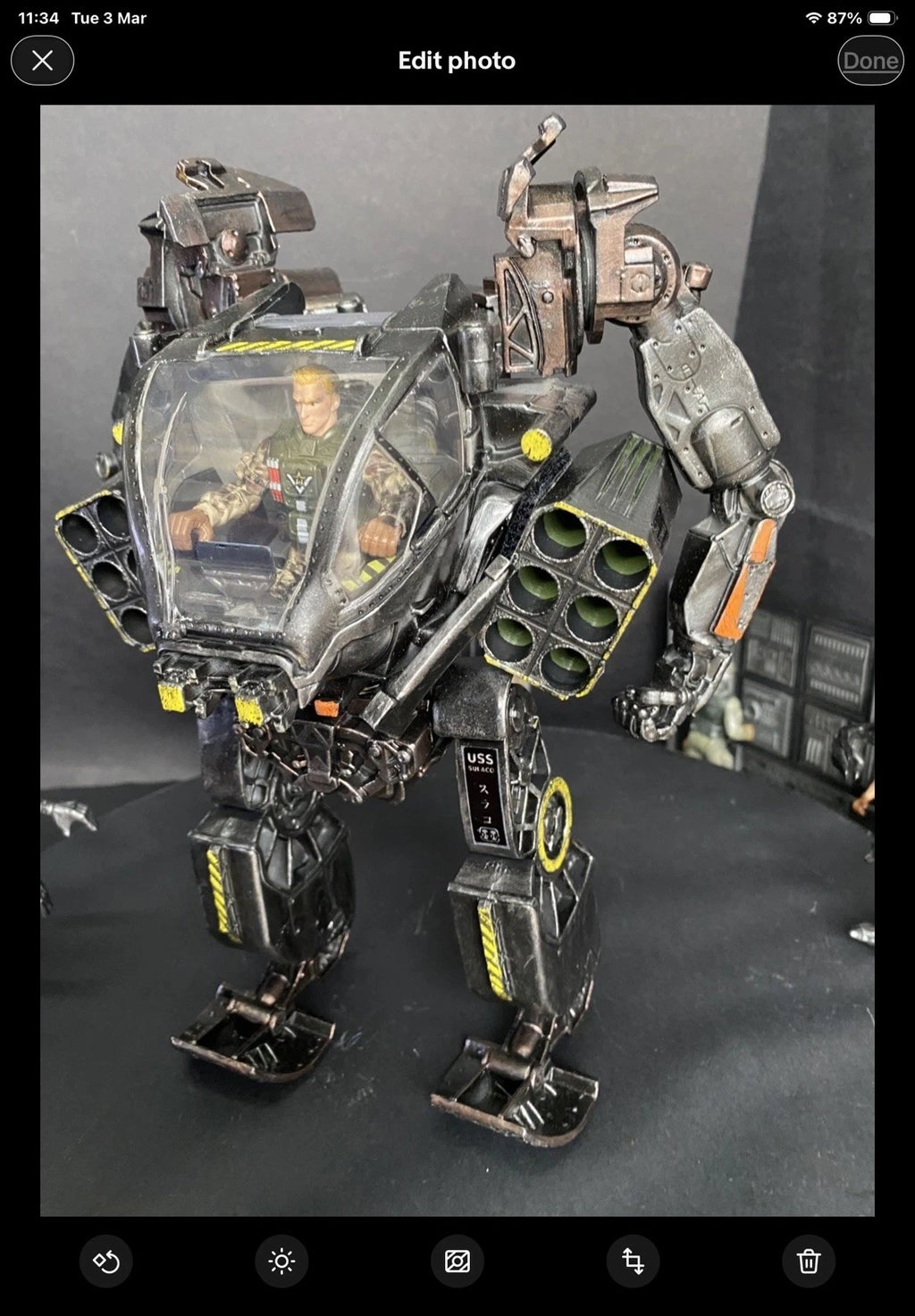 Mars Quarantine Interceptor Commission | Total Recall Custom Vehicle / Diorama