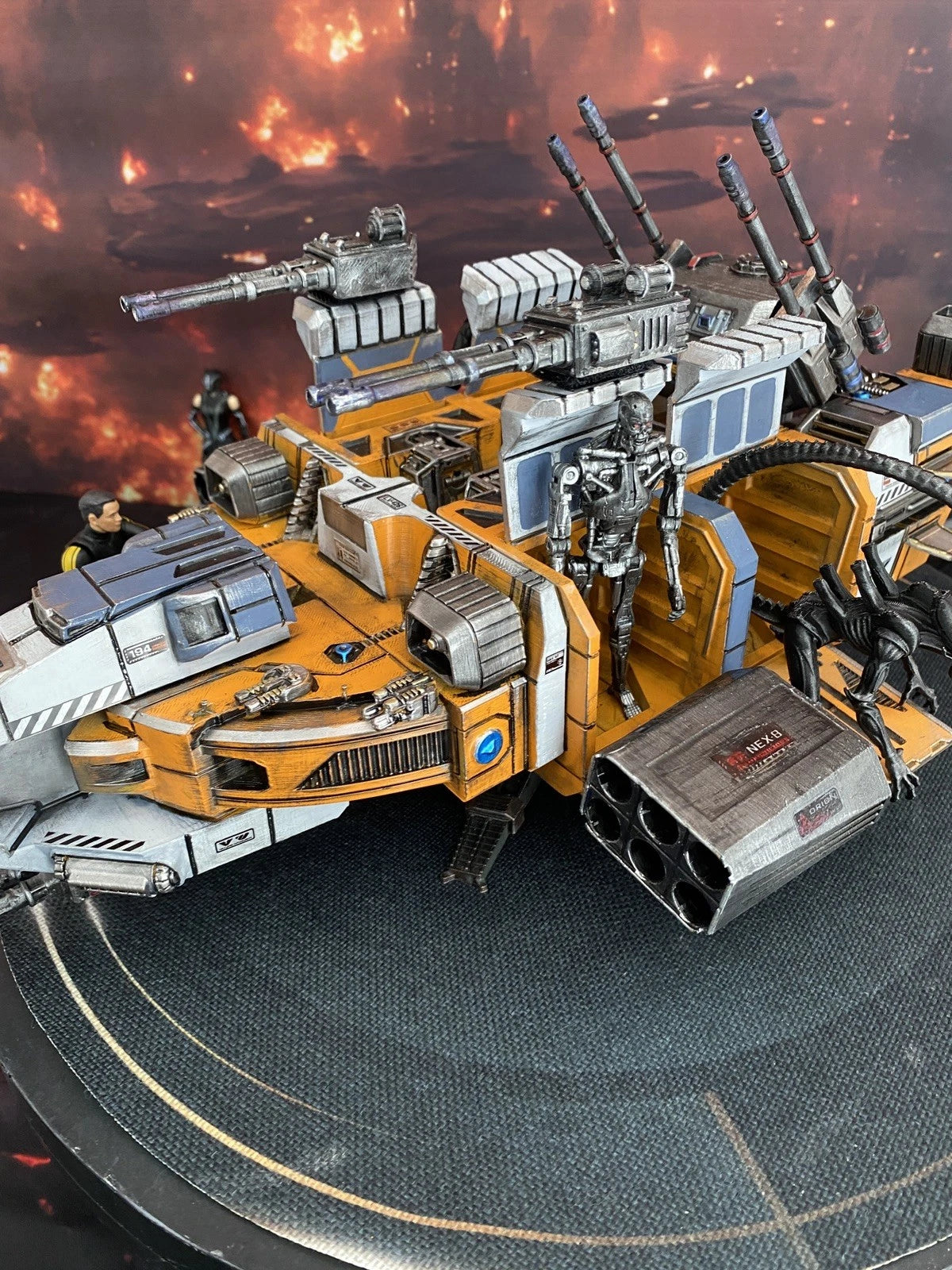 Tai Yong  NEX-8 Blacksite Carrier | Custom Deus Ex Corporate Assault Craft