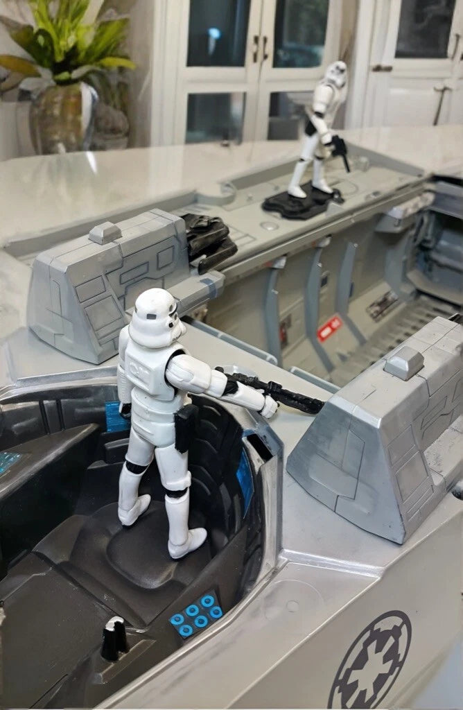 Star Wars Imperial Interdiction “Graven” Starfighter Hand Painted Diorama - view 3