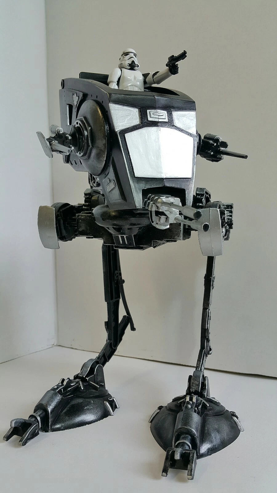 AT-ST Iron Warden Siege Scout Walker | Custom Star Wars Mandalorian Gun Platform