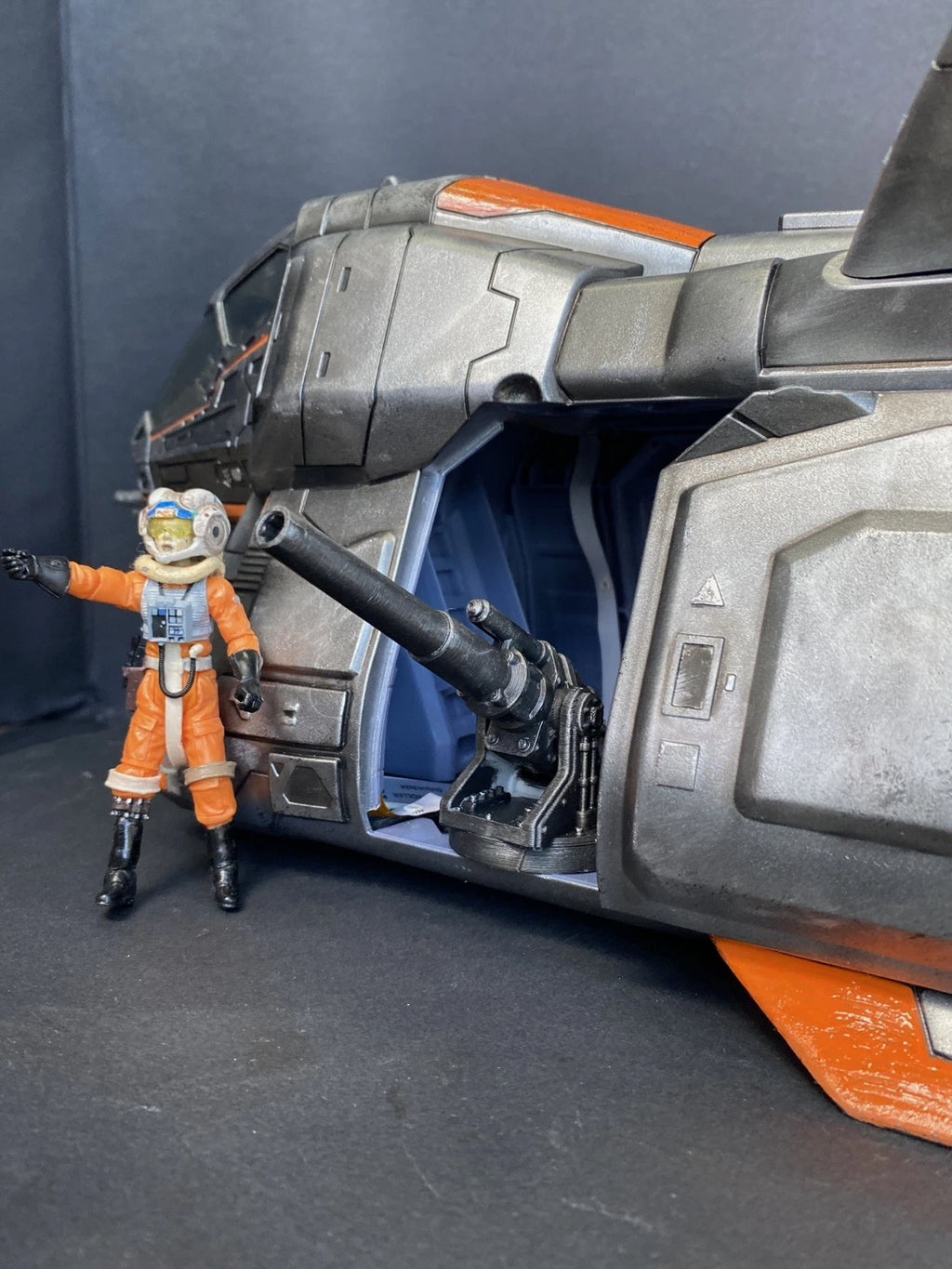“ORANGE STRIPE” QUICKSILVER DROP-SHUTTLE | Avatar Fire and Ash Pandora Ops