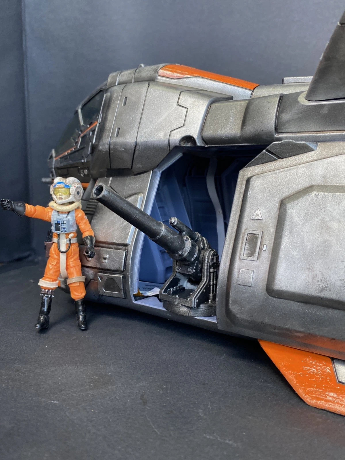 “ORANGE STRIPE” QUICKSILVER DROP-SHUTTLE | Avatar Fire and Ash Pandora Ops