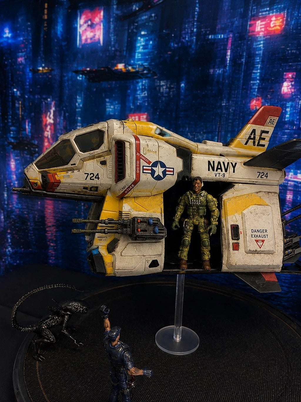 GI Joe Cobra Custom Vehicle Vintage HISS gunship Destro Commander Commission