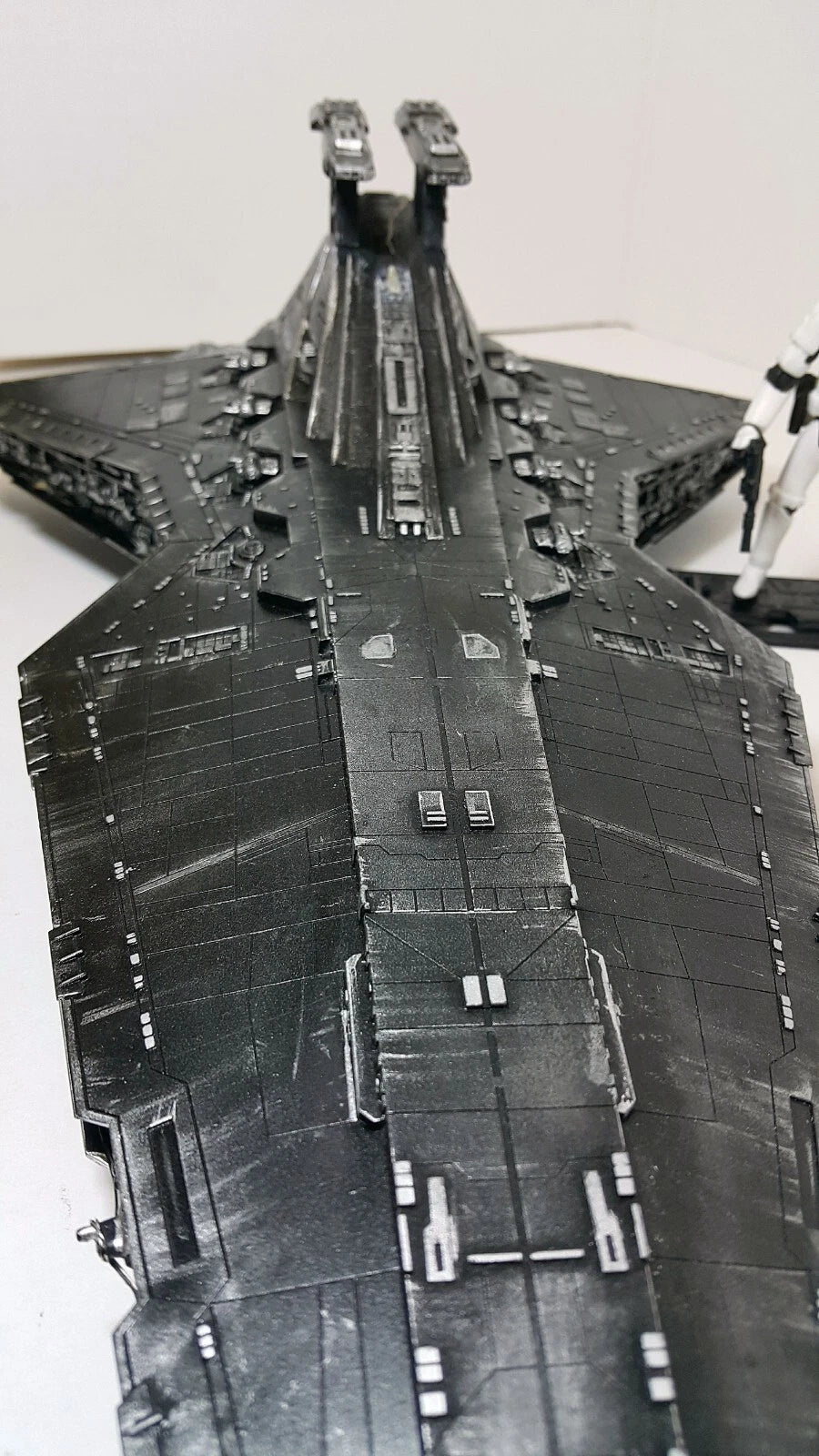 Rare Star Wars Star Destroyer New Hope Empire Vintage Kenner Collectible Custom - view 13