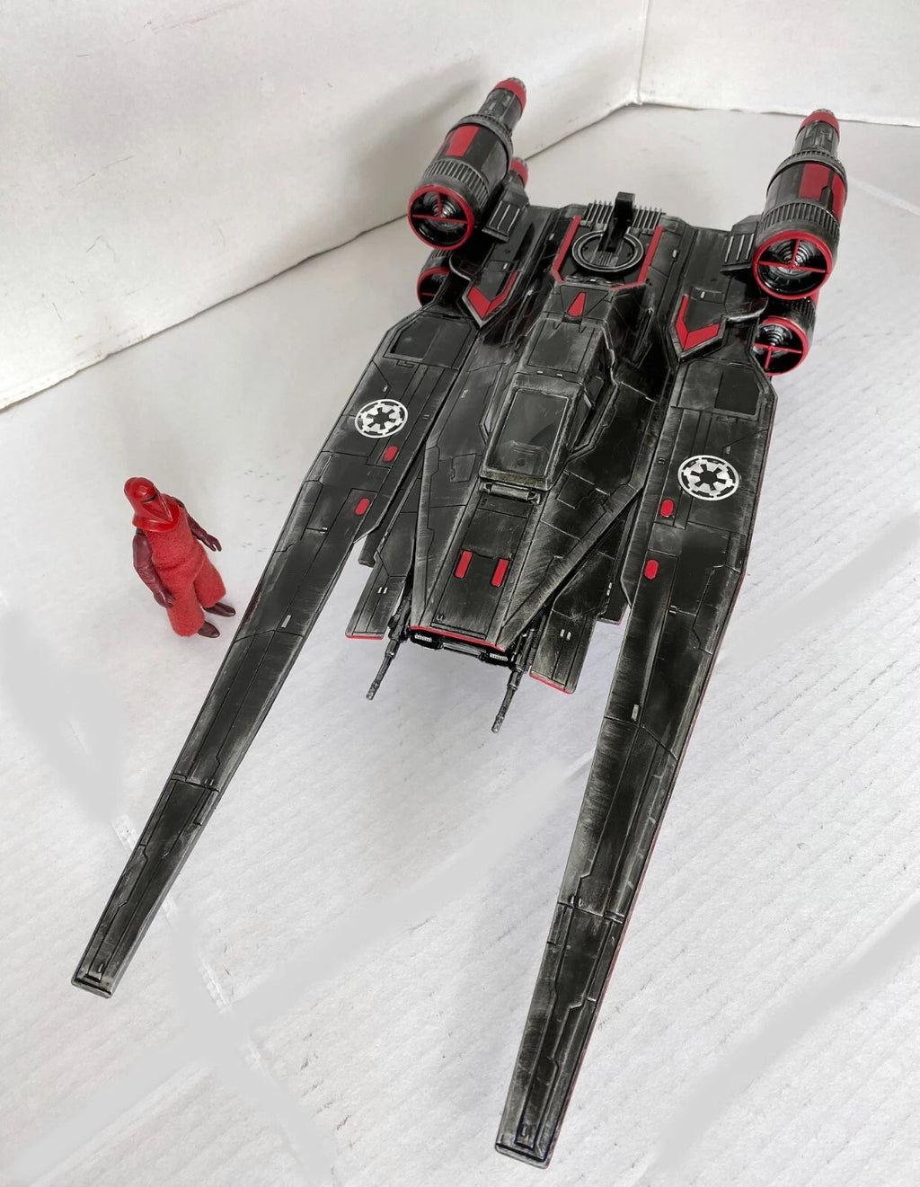 Night Reaver Star Wars Royal Guard Imperial U Wing Shuttle Vintage Kenner Sit