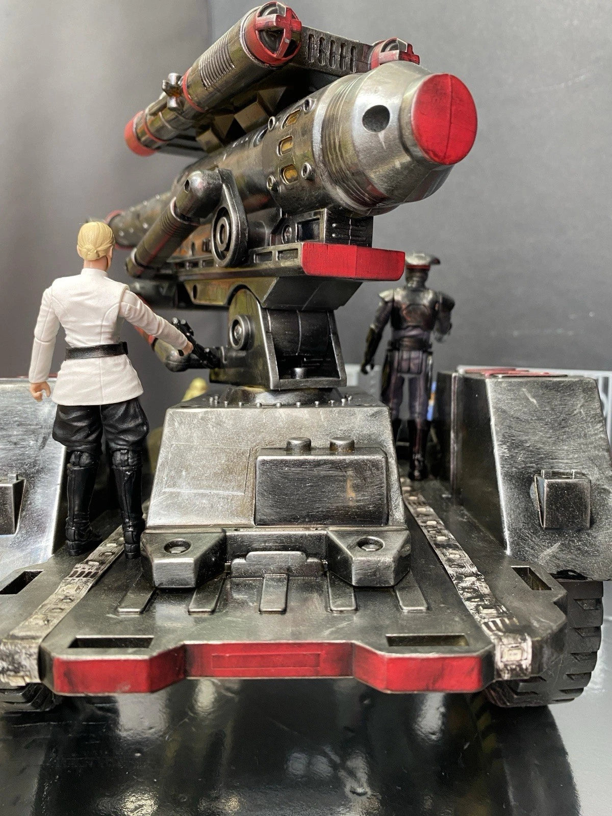 First Order Turbolaser Star Wars Heavy Artillery AV7 Andor Vintage Black Series