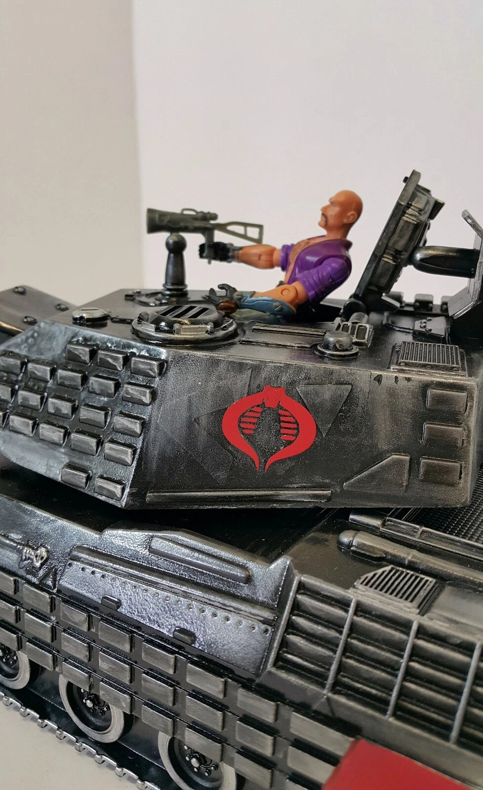 GI JOE COBRA HISS DEVELOPMENTAL TANK 3.75 1:18 Rare Collectible Custom - view 5