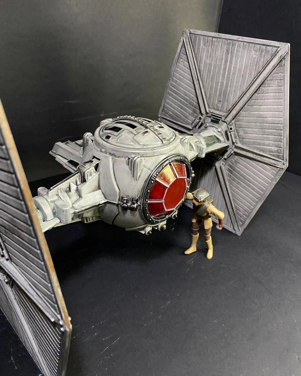 Star Wars Imperial Tie Fighter Sith Galactic Empire present Gift vintage Custom