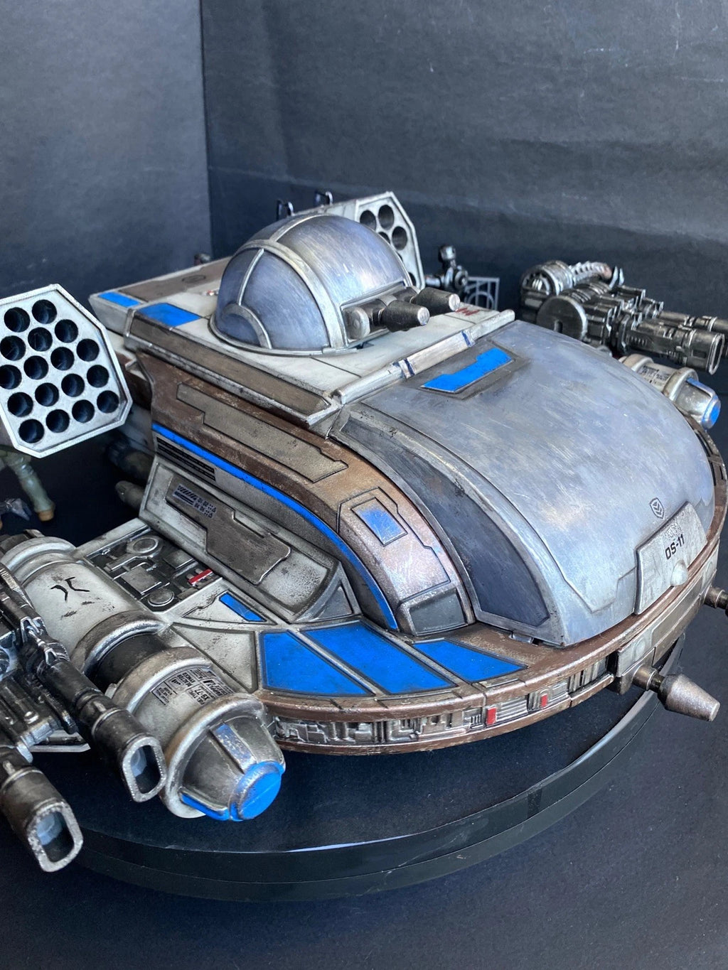 Vigilant Warden” – Custom Star Wars Dropship Andor Jedi Sith Empire Vintage