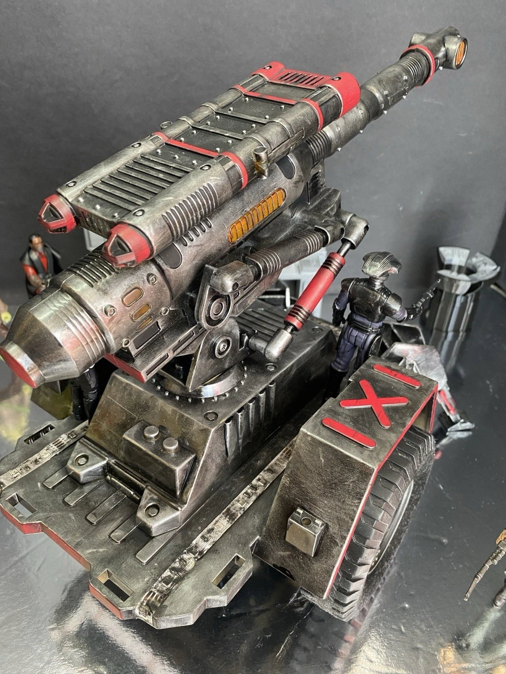 First Order Turbolaser Star Wars Heavy Artillery AV7 Andor Vintage Black Series